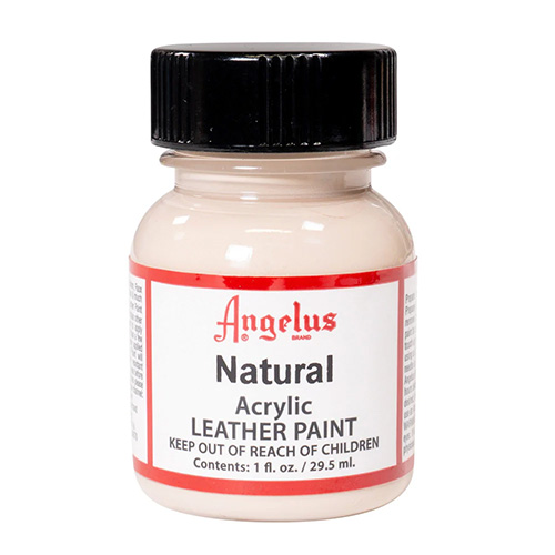 Angelus Acrylic Leather Paint 1oz  Natural Paint