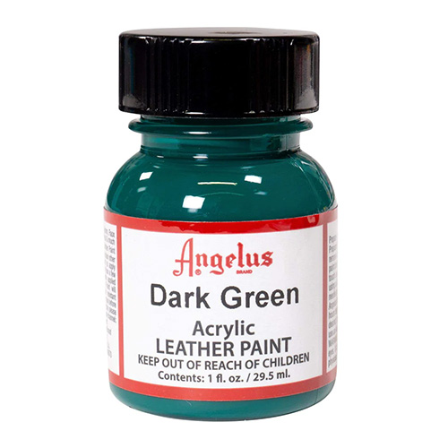 Angelus Acrylic Leather Paint 1oz  Dark Green
