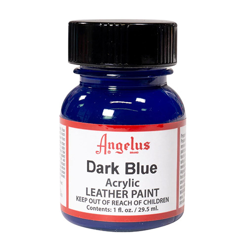 Angelus Acrylic Leather Paint 1oz  Dark Blue
