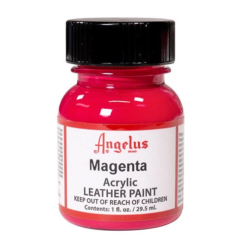 Angelus Acrylic Leather Paint 1oz  Magenta
