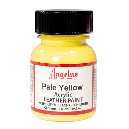 Angelus Acrylic Leather Paint 1oz  Pale Yellow