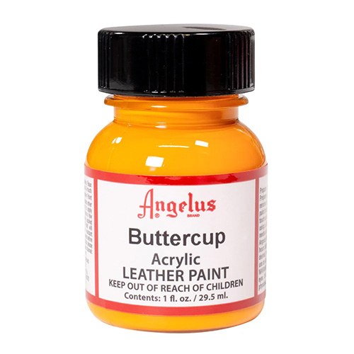 Angelus Acrylic Leather Paint 1oz  Buttercup
