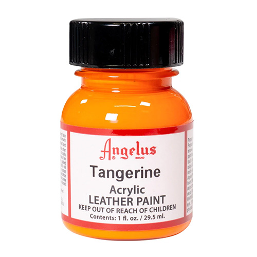 Angelus Acrylic Leather Paint 1oz  Tangerine