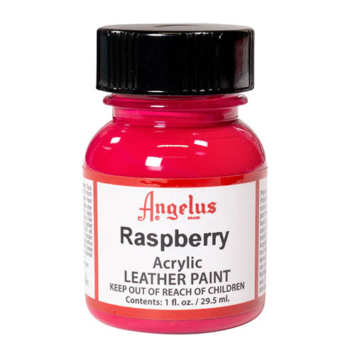 Angelus Acrylic Leather Paint 1oz  Raspberry
