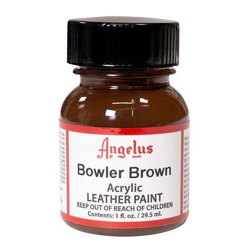 Angelus Acrylic Leather Paint 1oz  Bowler Brown