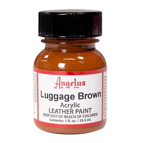 Angelus Acrylic Leather Paint 1oz  Luggage Brown