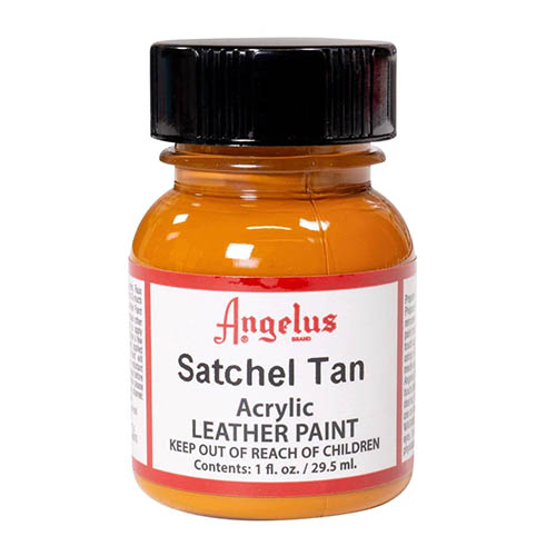 Angelus Acrylic Leather Paint 1oz  Satchel Tan