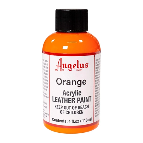 Angelus Acrylic Leather Paint 4oz  Orange