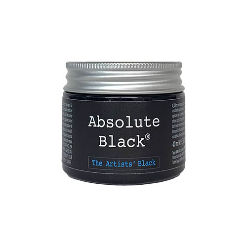 Absolute Black Mineral Paint  40ml Jar