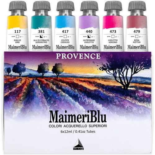 Maimeri Blu Watercolour Provence Set - 6 x 12ml