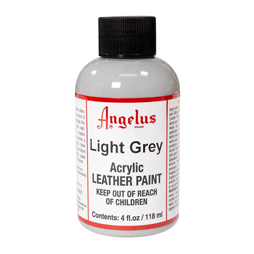 Angelus Acrylic Leather Paint 4oz  Light Grey