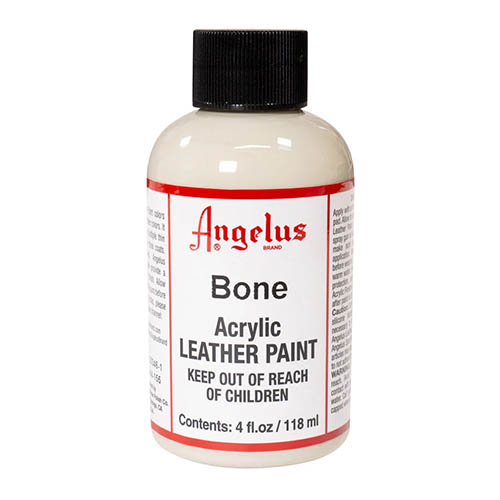 Angelus Acrylic Leather Paint 4oz  Bone