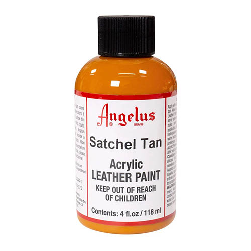 Angelus Acrylic Leather Paint 4oz  Satchel Tan