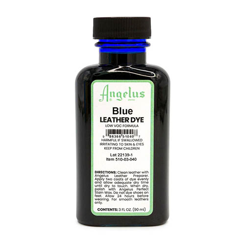 Angelus 3oz Low VOC Leather Dye - Blue