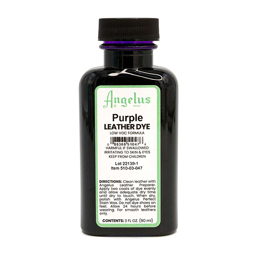 Angelus 3oz Low VOC Leather Dye - Purple