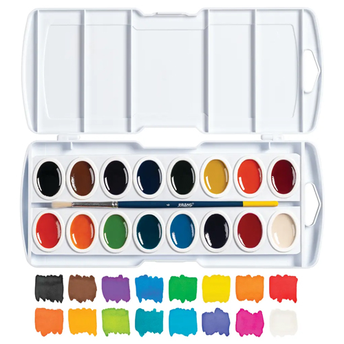 Prang Oval Watercolour Set  16 Colours