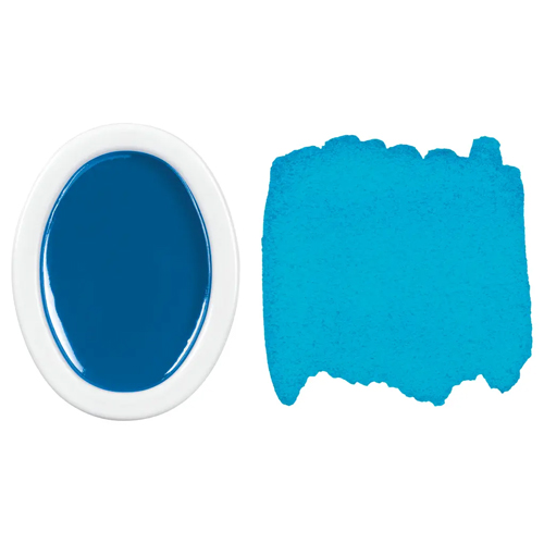 Prang Oval Watercolor 12 Refills Turquoise