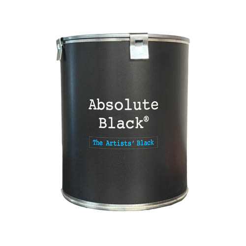 Absolute Black Mineral Paint - 750ml Jar