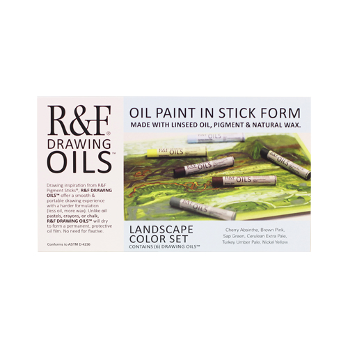 R&F Drawing Oils - Landscape Set
