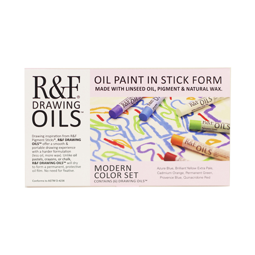 R&F Drawing Oils - Modern Set
