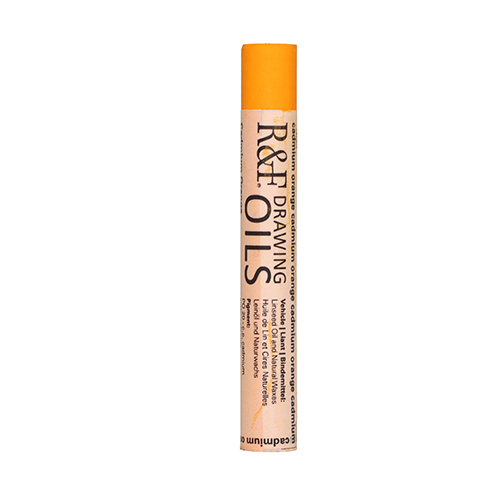 R&F Drawing Oil 12ml  Cadmium Orange