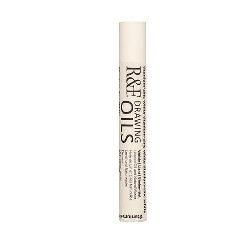 R&F Drawing Oil 12ml  Titanium Zinc White