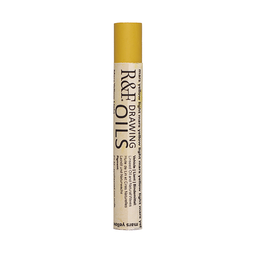 R&F Drawing Oil 12ml  Mars Yellow Light