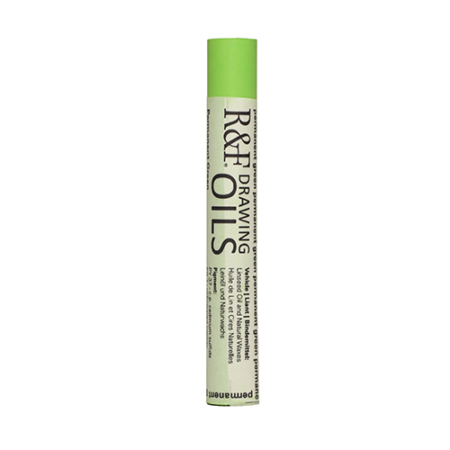 R&F Drawing Oil 12ml  Permanent Green