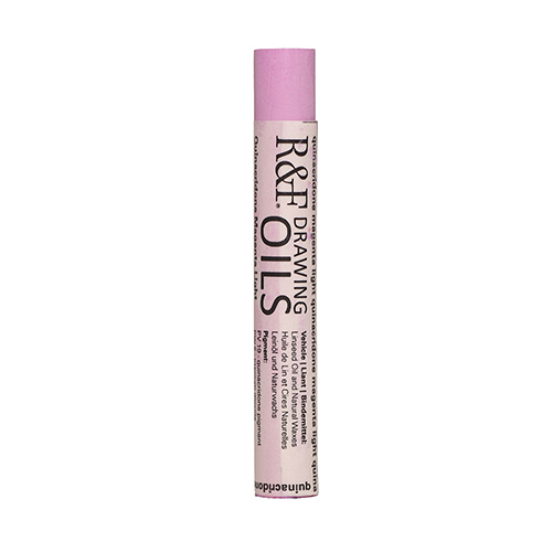 R&F Drawing Oil 12ml  Quinacridone Magenta Light