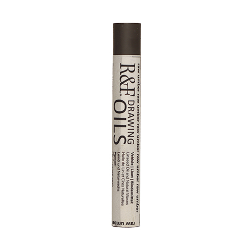 R&F Drawing Oil 12ml  Raw Umber
