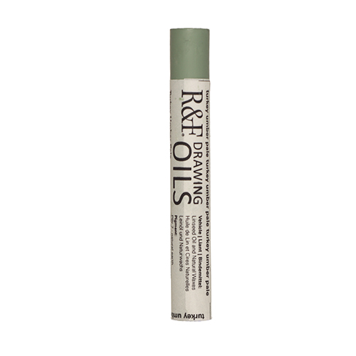 R&F Drawing Oil 12ml  Turkey Umber Pale