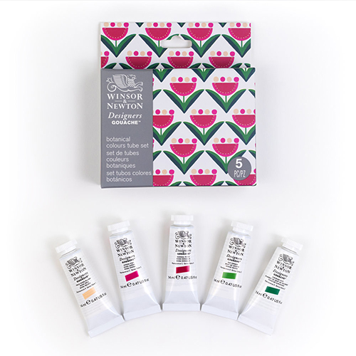 Winsor & Newton Designers Gouache Botanical Set