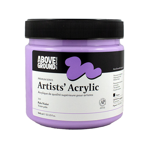Above Ground Premium Series Artists Acrylic 946ml - Pale Violet