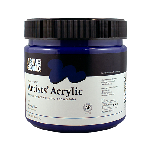 Above Ground Premium Series Artists Acrylic 946ml - Primary Blue