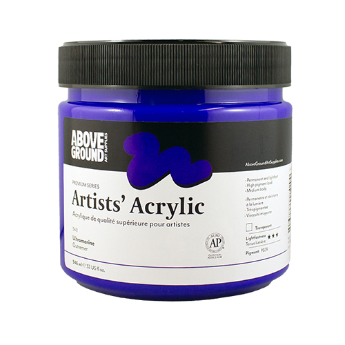 Above Ground Premium Series Artists Acrylic 946ml - Ultramarine