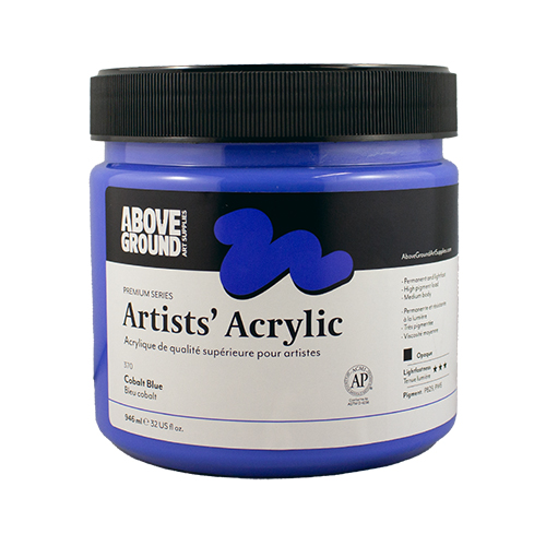 Above Ground Premium Series Artists Acrylic 946ml - Cobalt Blue