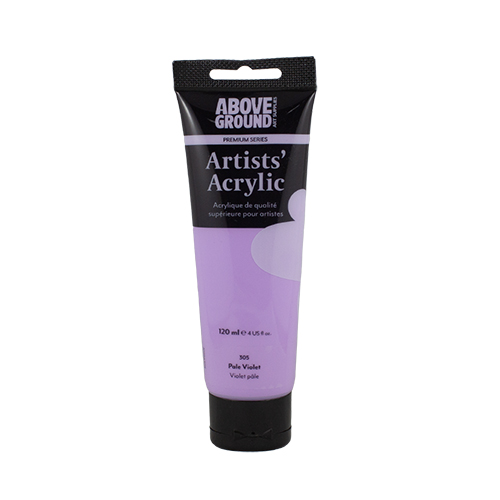 Above Ground Premium Series Artists Acrylic 120ml - Pale Violet