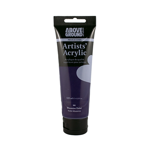 Above Ground Premium Series Artists Acrylic 120ml - Dioxazine Violet
