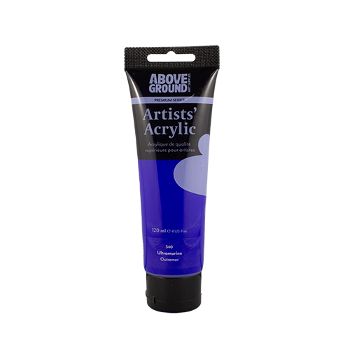 Above Ground Premium Series Artists Acrylic 120ml - Ultramarine