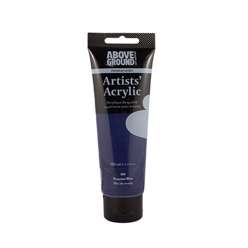 Above Ground Premium Series Artists Acrylic 120ml - Prussian Blue