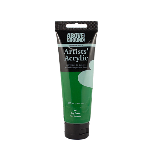 Above Ground Premium Series Artists Acrylic 120ml - Sap Green
