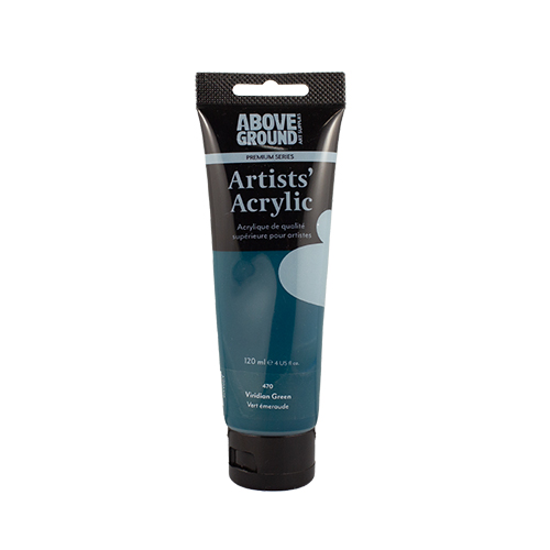 Above Ground Premium Series Artists Acrylic 120ml - Viridian Green
