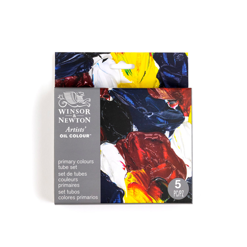 Winsor & Newton Artists' Oil Colour - Primary Set of 5 x 37ml