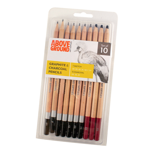 Above Ground 10-Piece Sketch Set