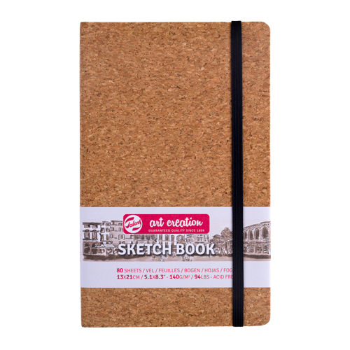 Art Creation Sketchbook - Cork - 5.1" x 8.3"