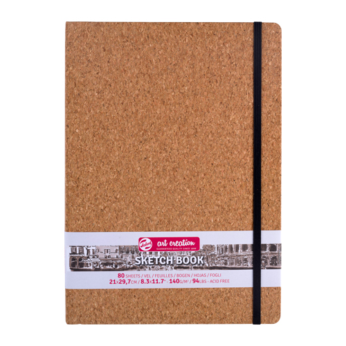 Art Creation Sketchbook - Cork - 8.3" x 11.7"