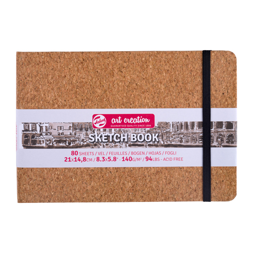 Art Creation Sketchbook - Cork - 8.3" x 5.8"