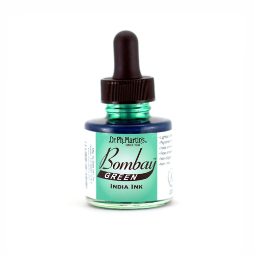Dr. Martins Bombay India Ink Green