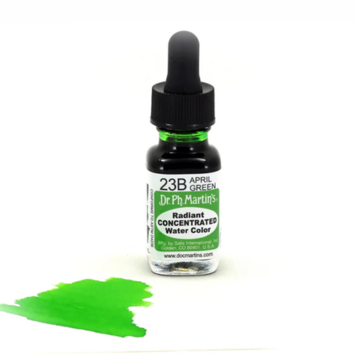 Dr. Ph. Martins Radiant Concentrated Watercolour Dye 0.5oz - April Green