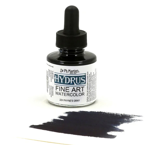 Dr. Ph. Martins Hydrus Watercolour - 1oz, Payne's Gray